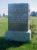 GILMORE, Malinda (Bishir), headstone, Chalmers Cem., White Co., Indiana