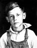 BISHER, Harold Earl as a boy